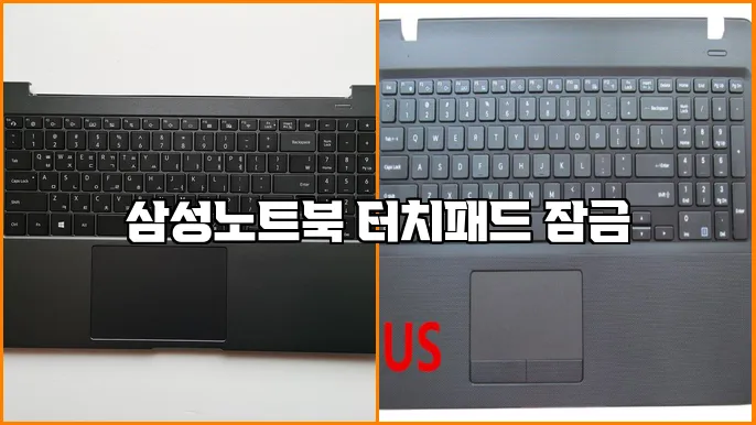 삼성노트북 터치패드 잠금