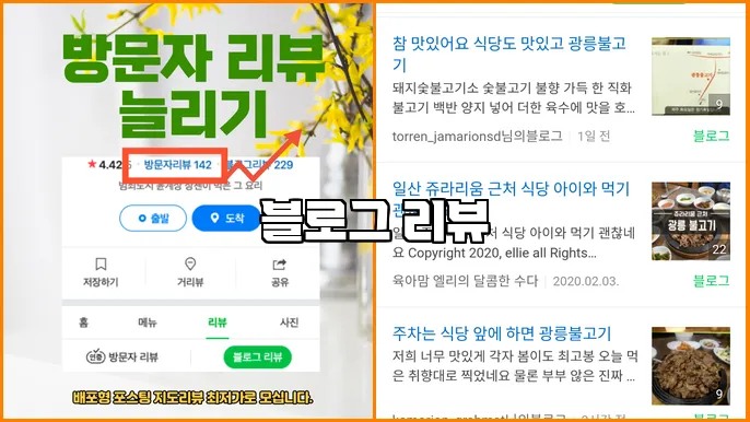블로그 리뷰
