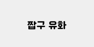 짭구 유화