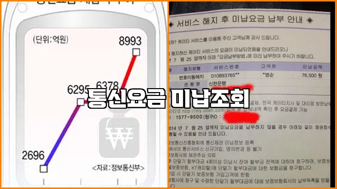 통신요금 미납조회
