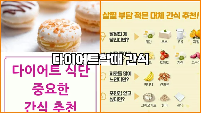 다이어트할때 간식