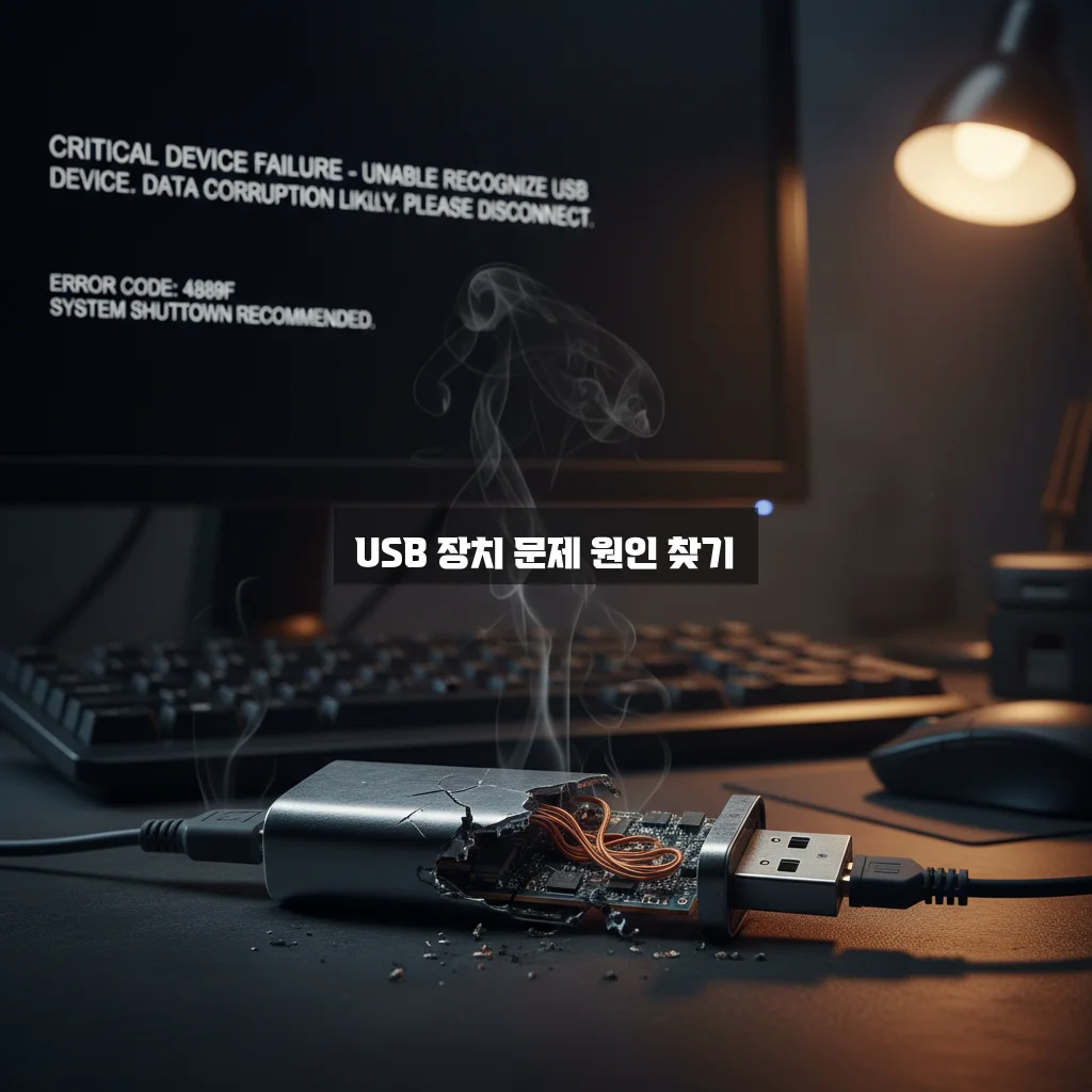 USB 인식 실패 