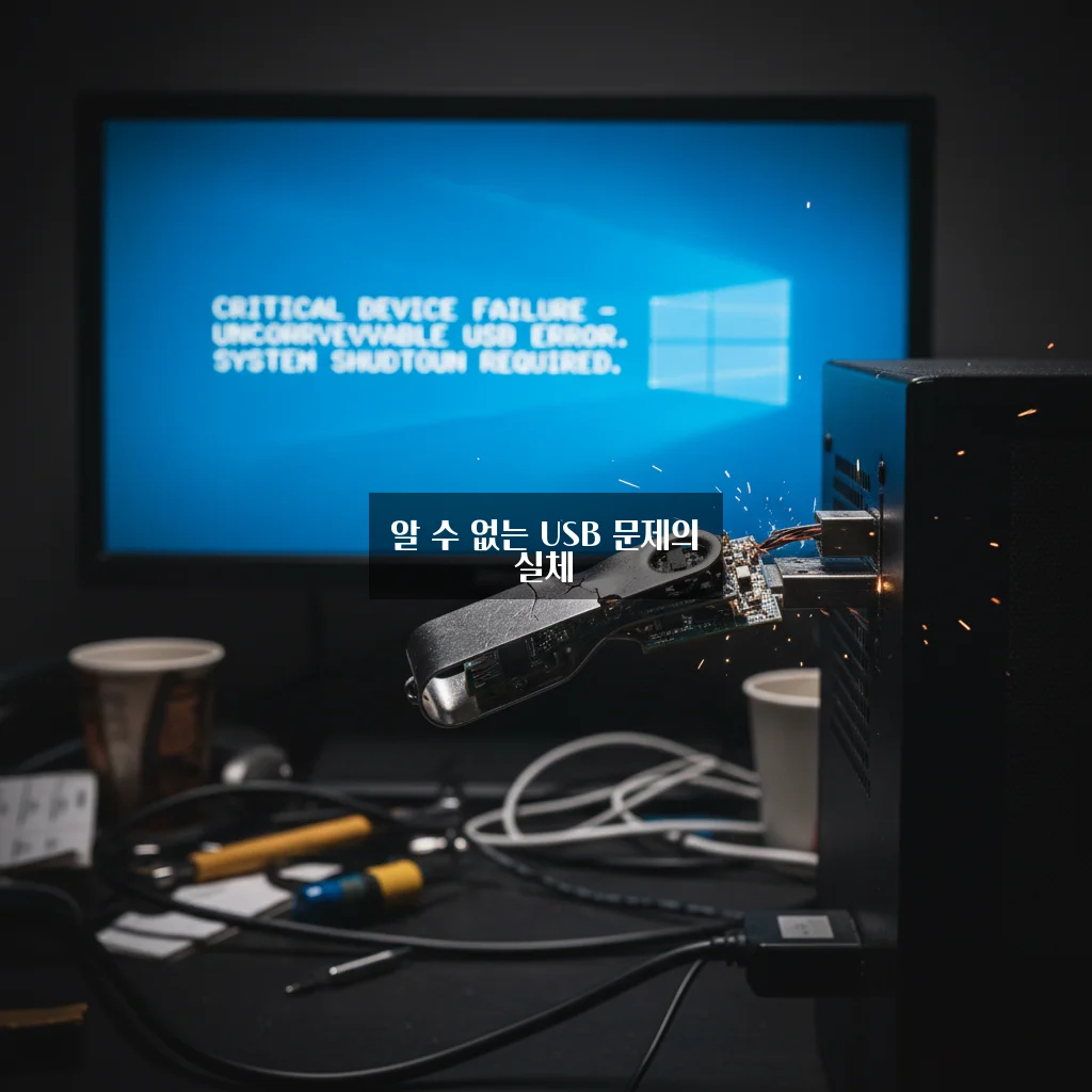 USB 인식 실패 