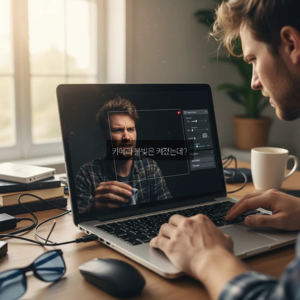 노트북 카메라 켜기 및 웹캠 검은 화면 관련 이미지 3