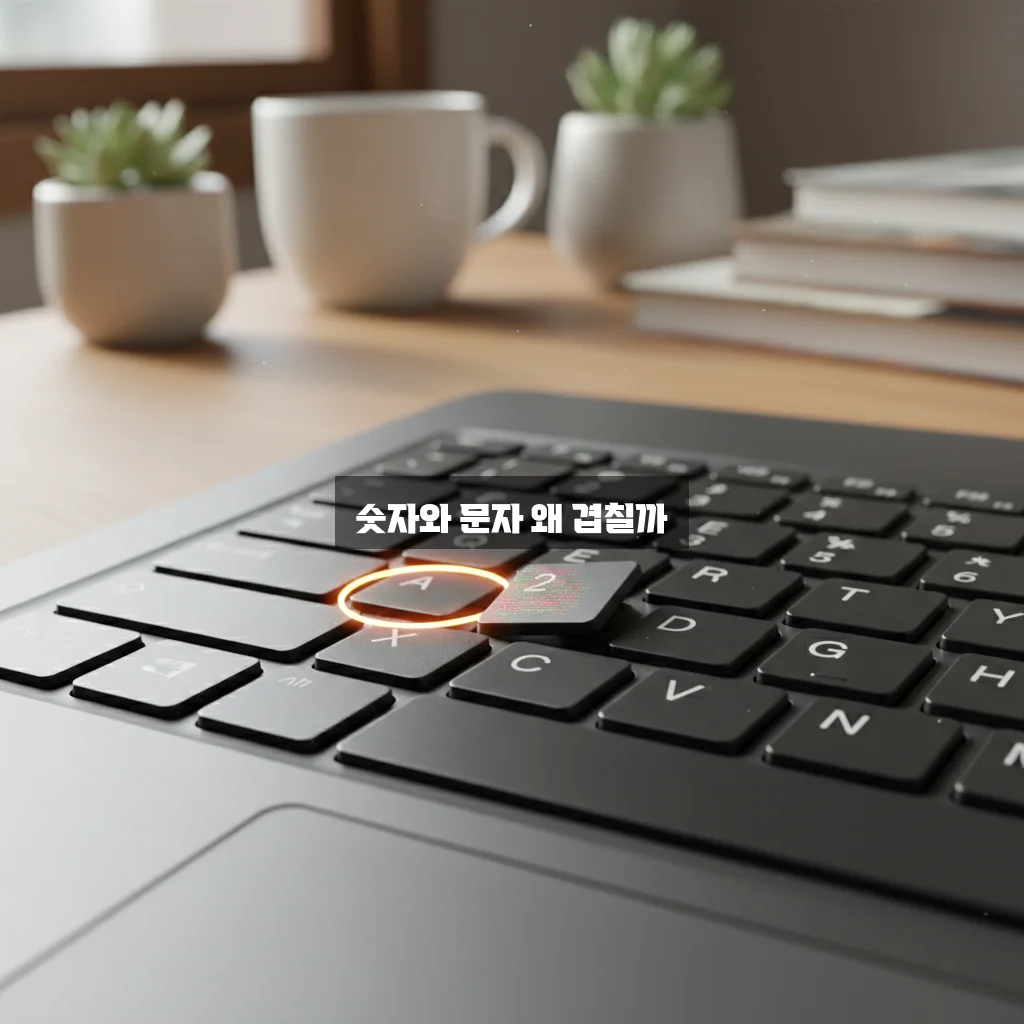 노트북 키보드 자판 오류 숫자가 눌릴 때 (Fn키) 관련 이미지 1