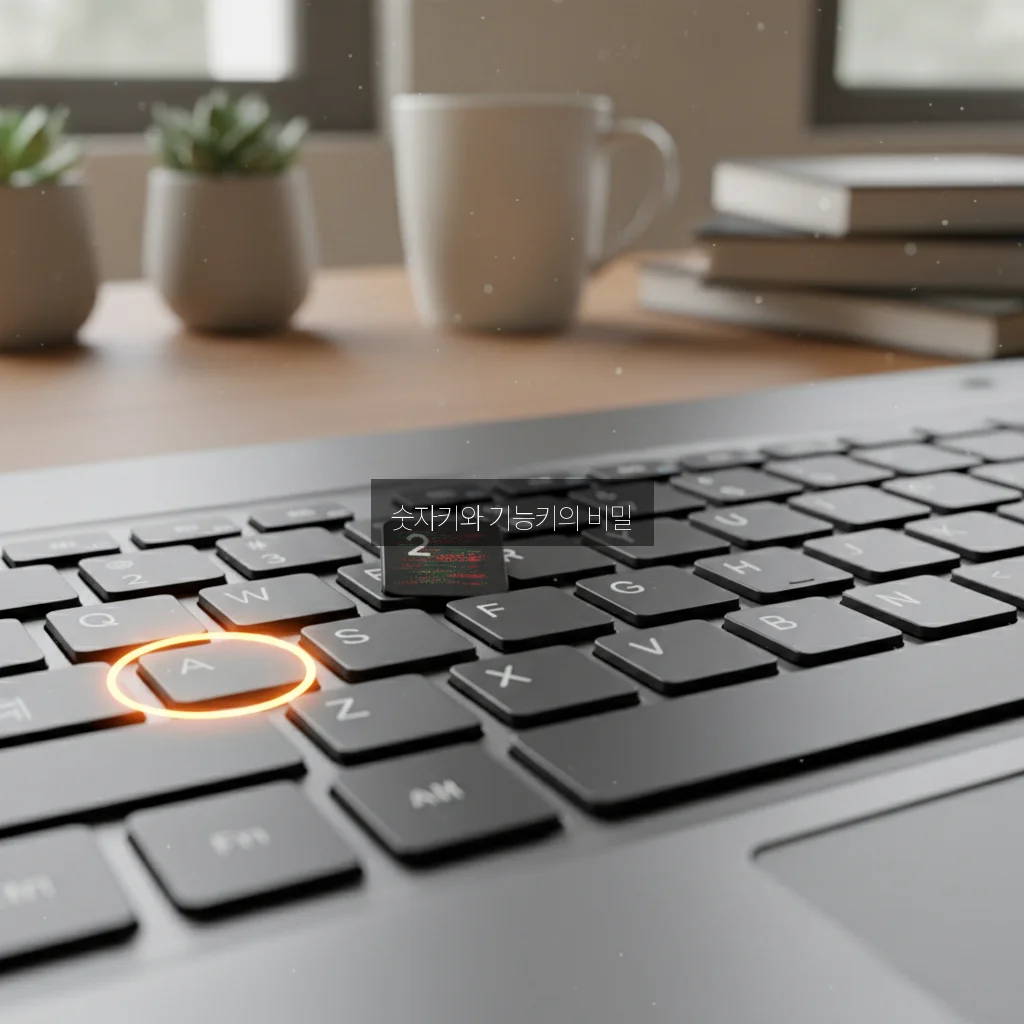 노트북 키보드 자판 오류 숫자가 눌릴 때 (Fn키) 관련 이미지 2