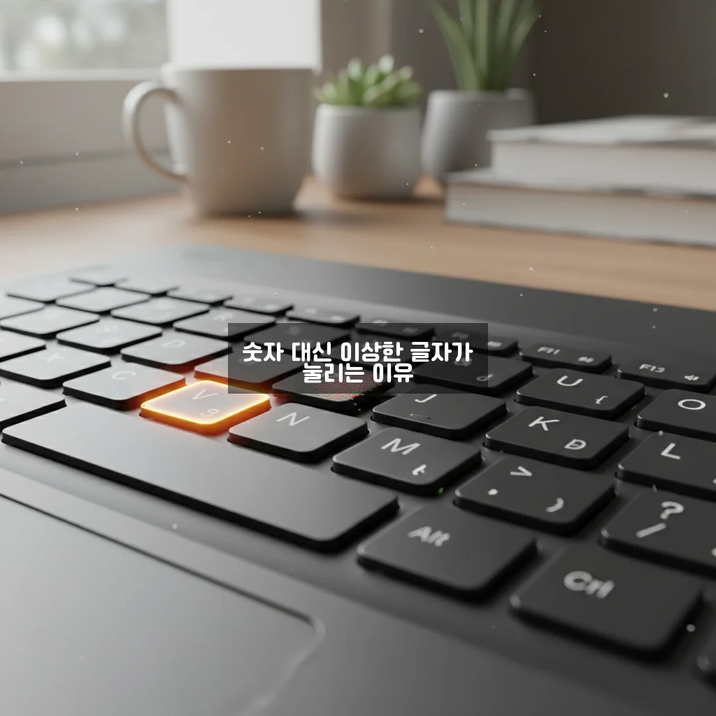 노트북 키보드 자판 오류 숫자가 눌릴 때 (Fn키) 관련 이미지 3