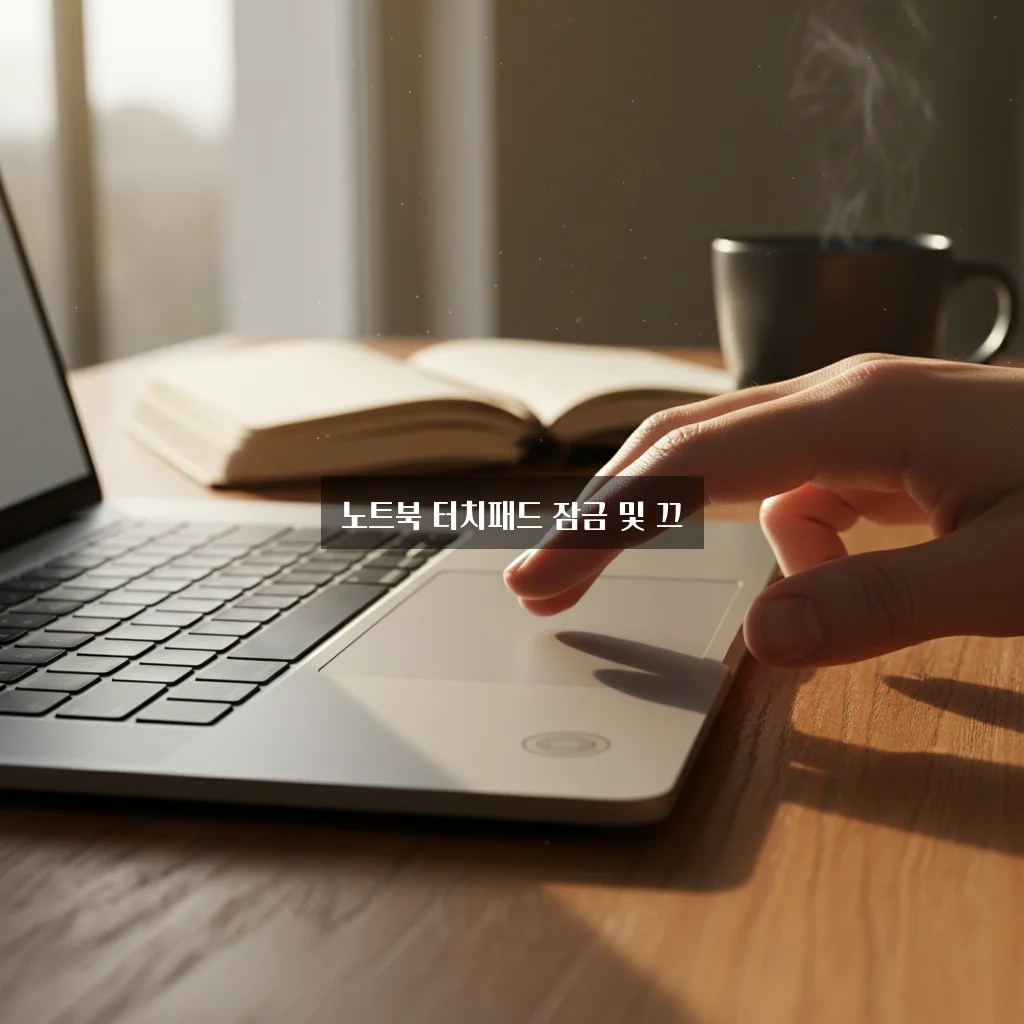 노트북 터치패드 잠금 및 끄는 법 관련 이미지 1