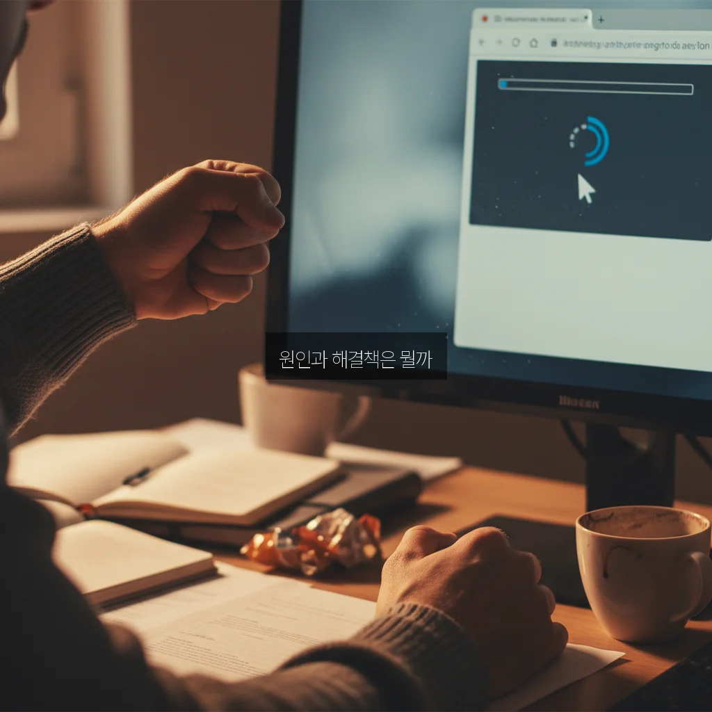 마우스 커서 사라짐 및 멈춤 현상 관련 이미지 1