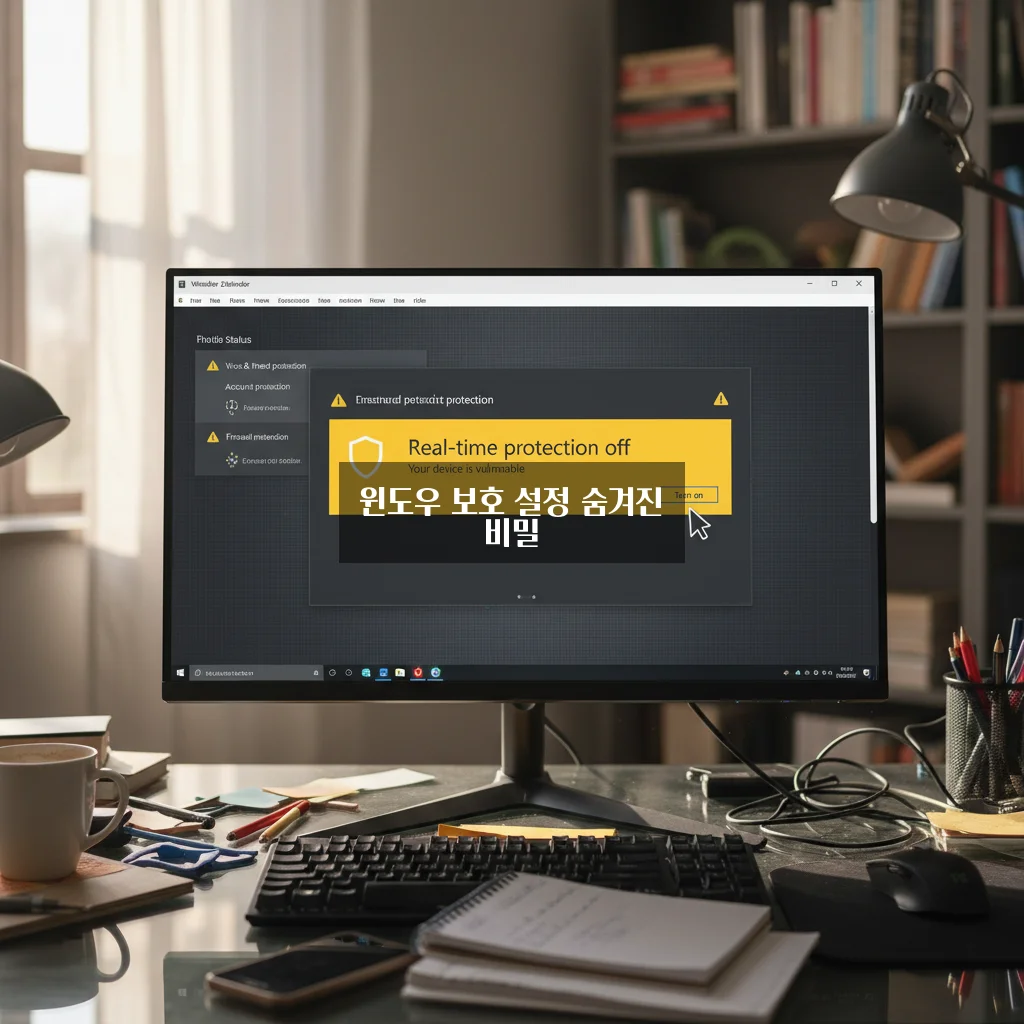 윈도우 디펜더 실시간 보호 끄기 (파일 삭제 방지) 관련 이미지 3
