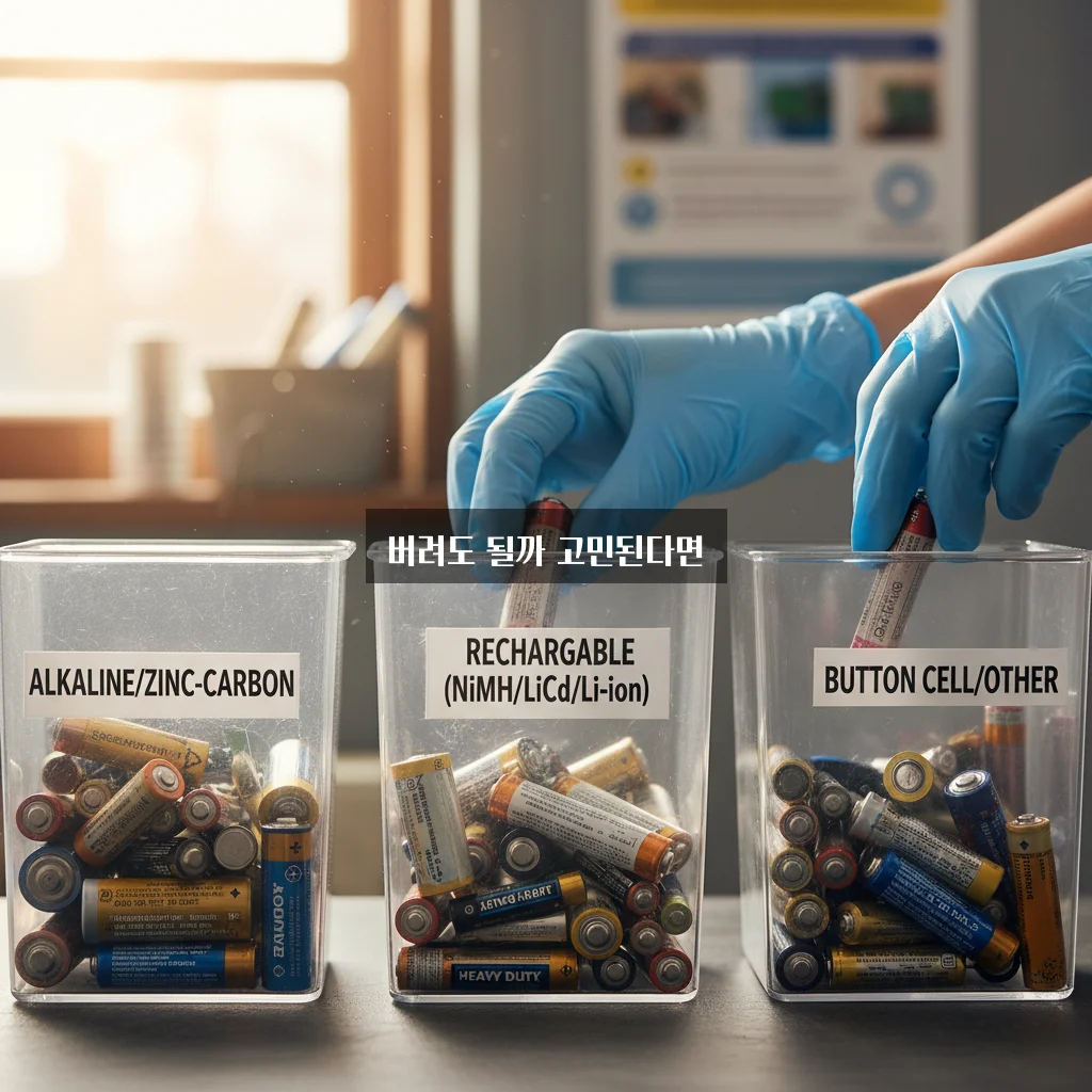 건전지 폐기 방법 관련 이미지 1