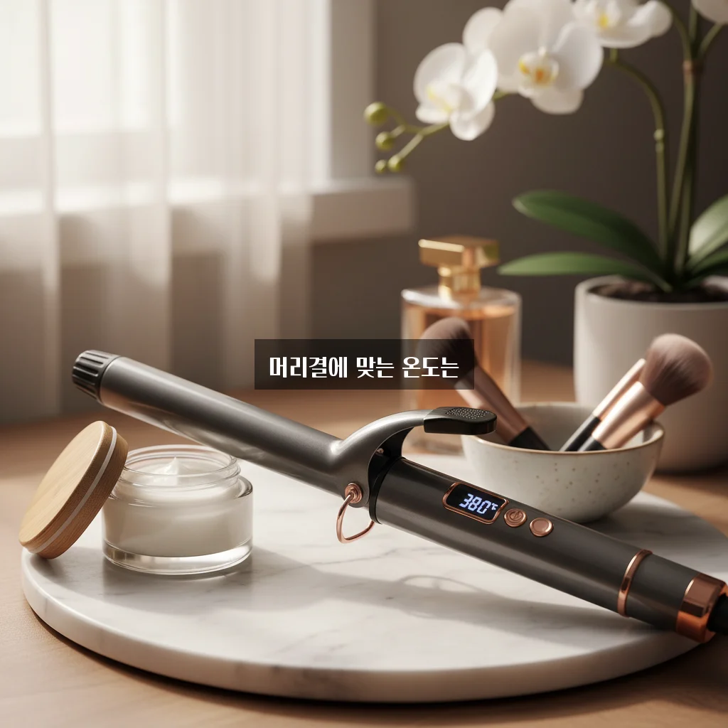 고데기 온도 설정 팁 관련 이미지 1