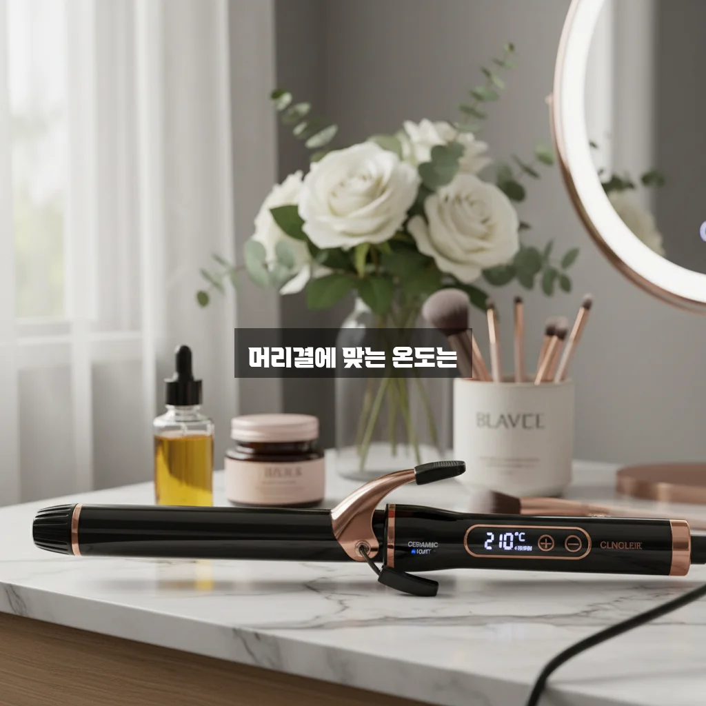 고데기 온도 설정 팁 관련 이미지 2