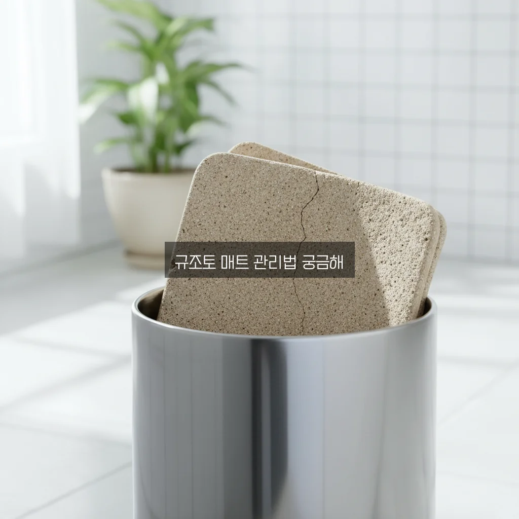 규조토 발매트 버리기/사포 관련 이미지 3