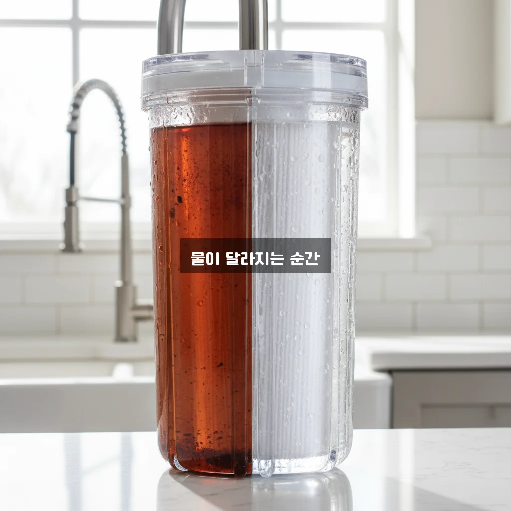 녹물 제거 필터 효과 관련 이미지 3