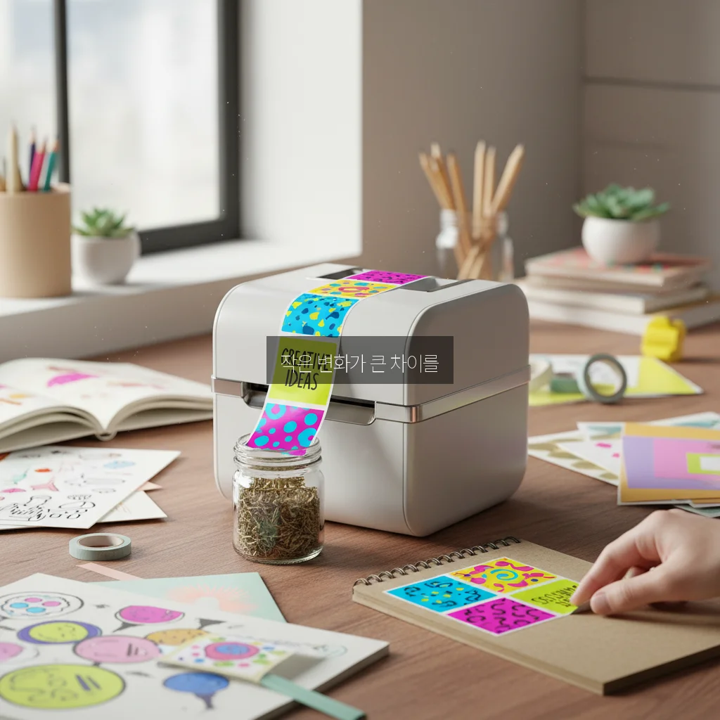 라벨 프린터기 활용 팁 관련 이미지 1