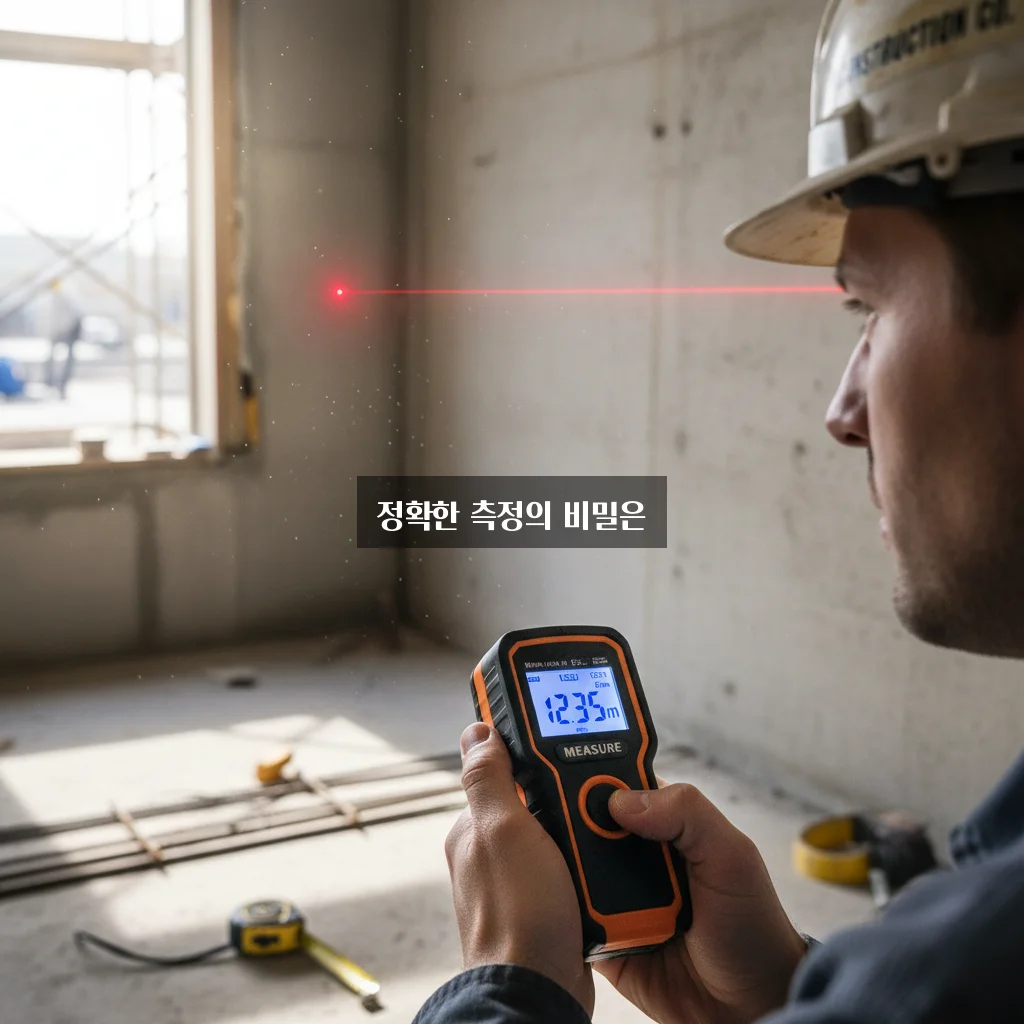 레이저 거리 측정기 사용법 관련 이미지 1