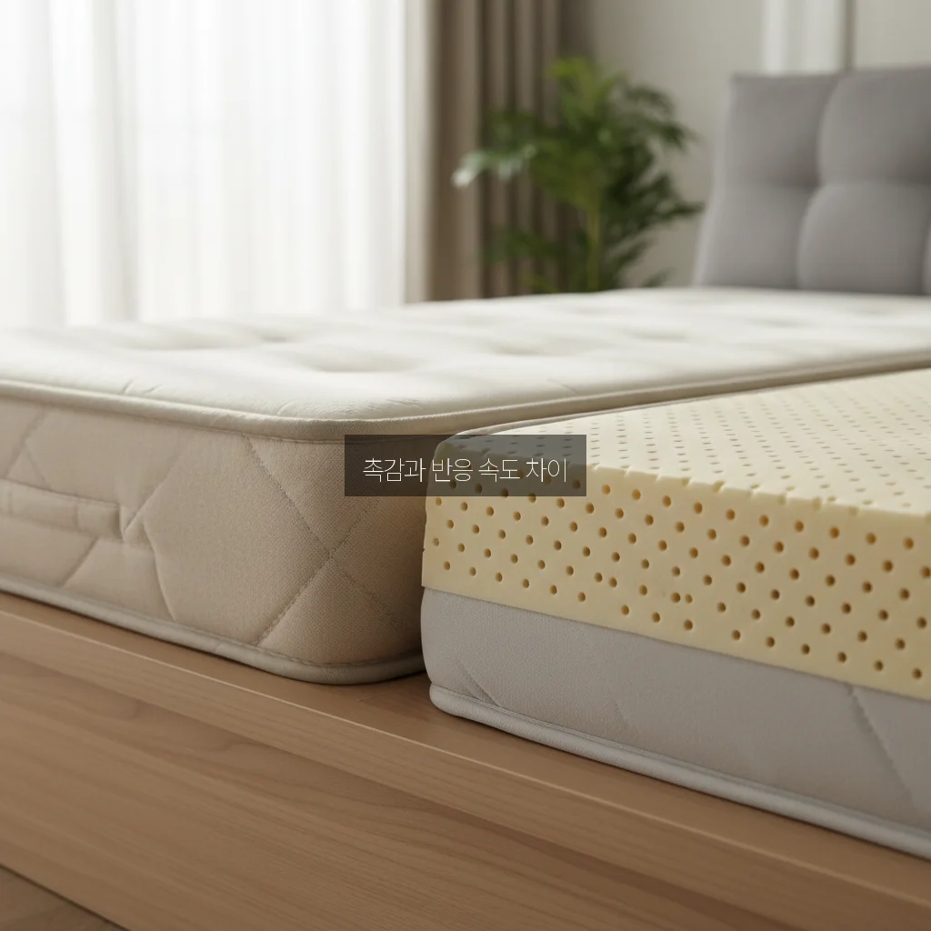 메모리폼 vs 라텍스 차이 관련 이미지 1