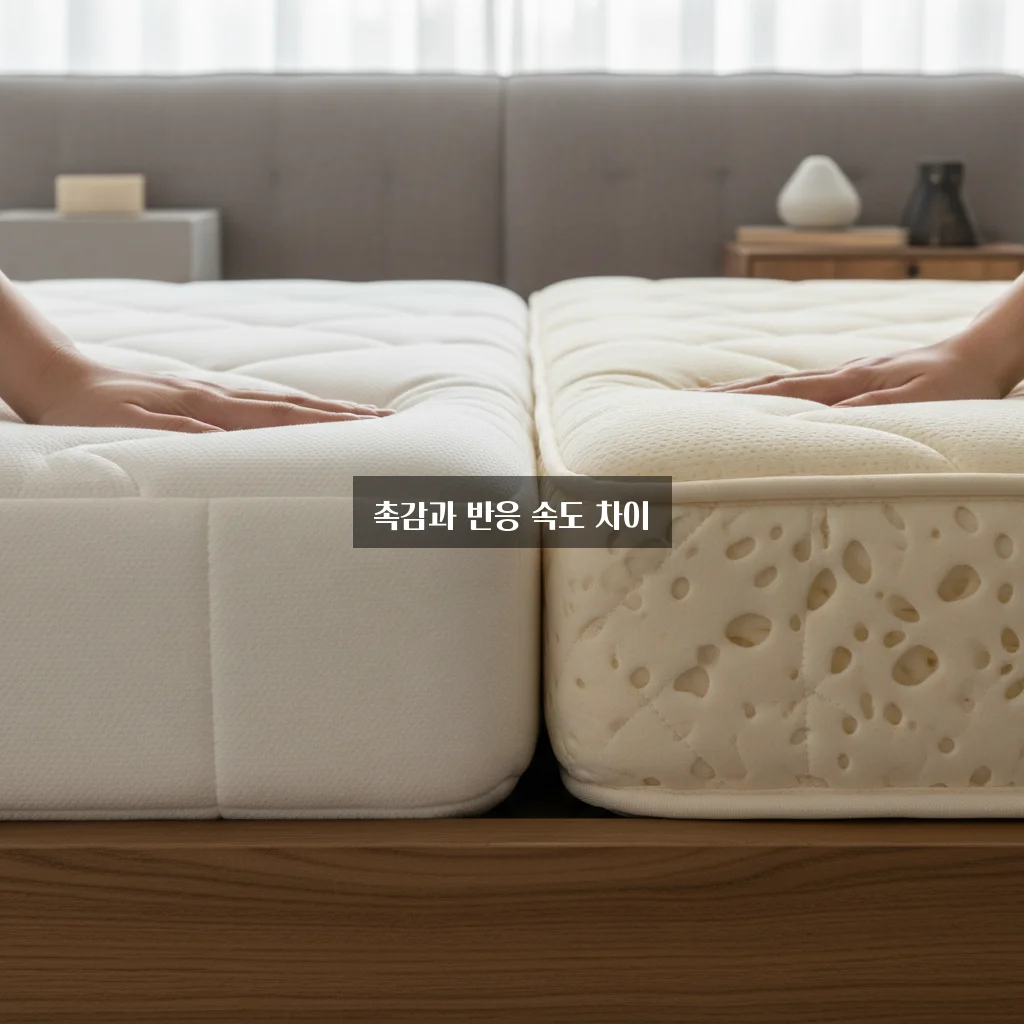 메모리폼 vs 라텍스 차이 관련 이미지 2