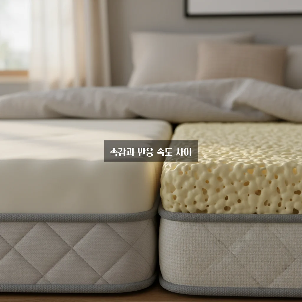 메모리폼 vs 라텍스 차이 관련 이미지 3