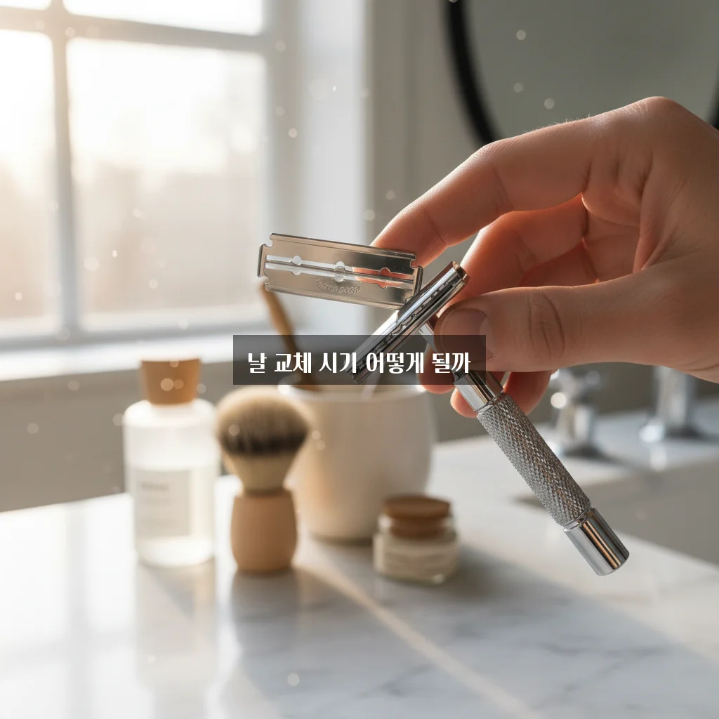 면도기 날 교체 주기 관련 이미지 1