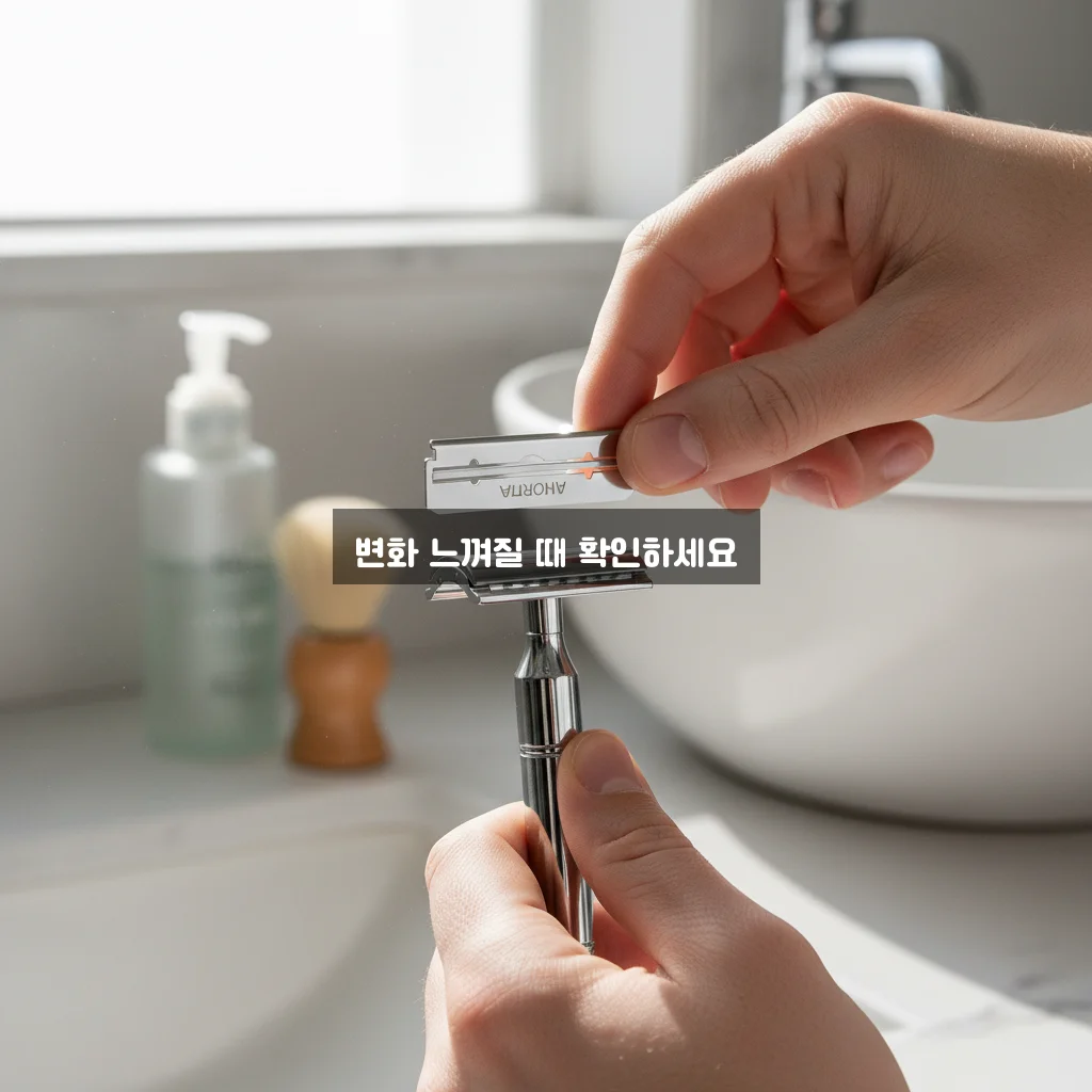 면도기 날 교체 주기 관련 이미지 3