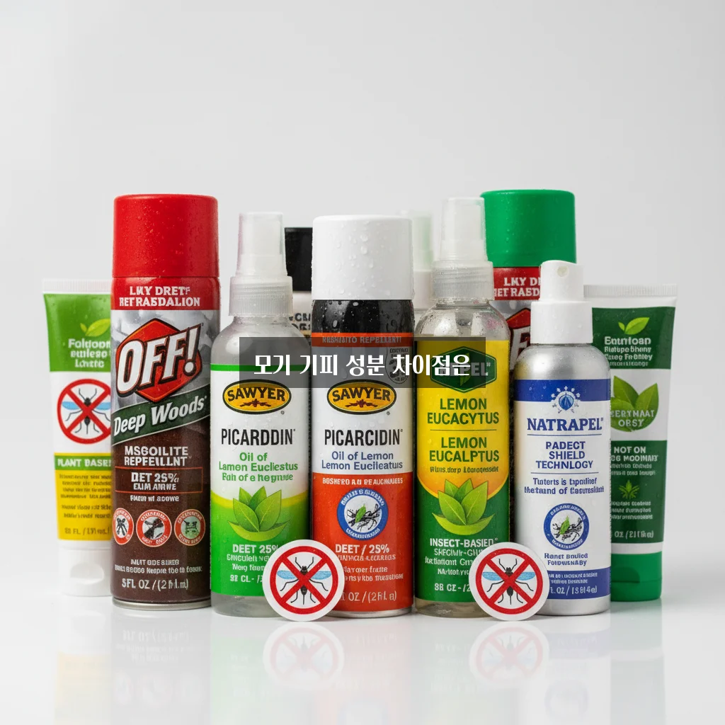 모기 기피제 성분 비교 관련 이미지 1