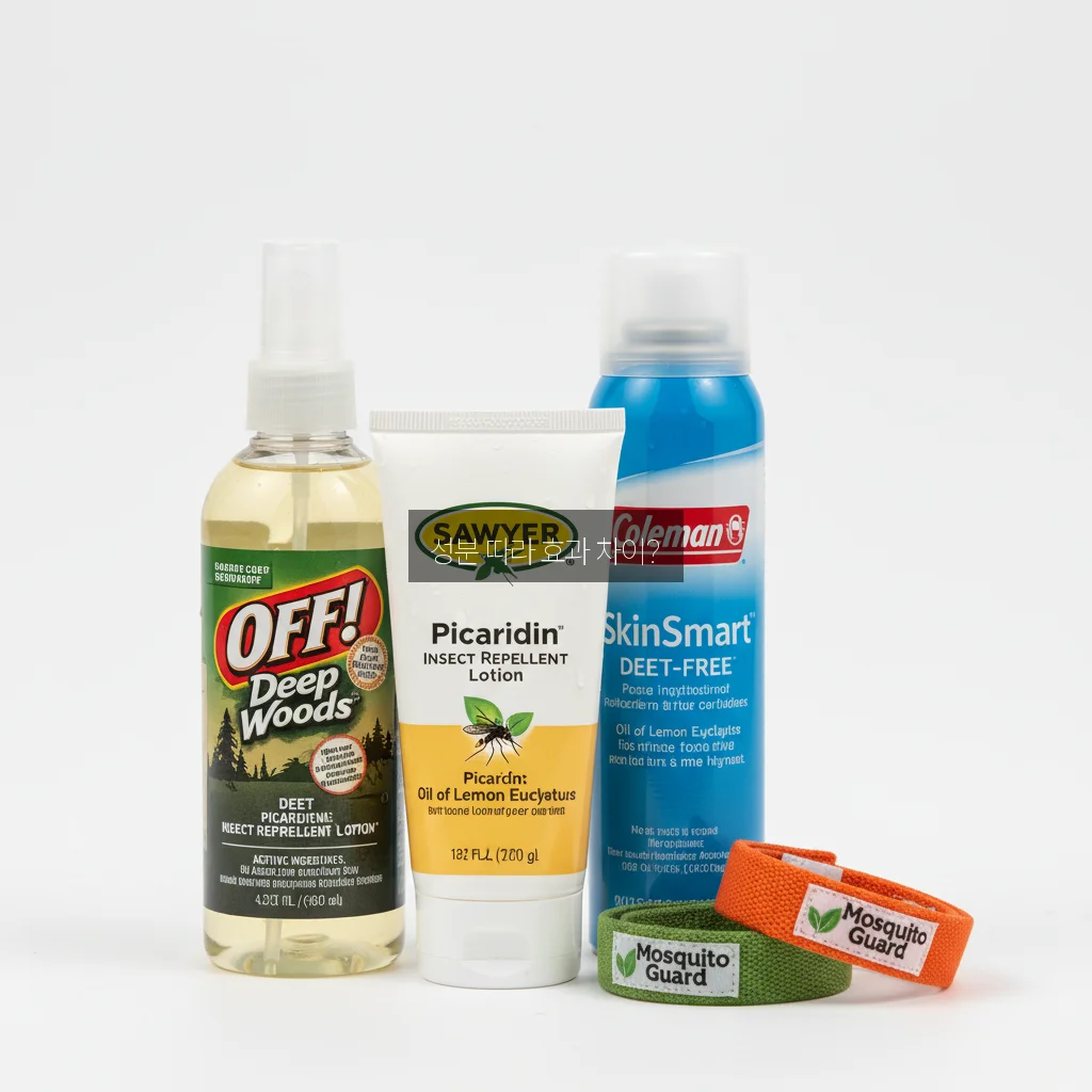 모기 기피제 성분 비교 관련 이미지 3