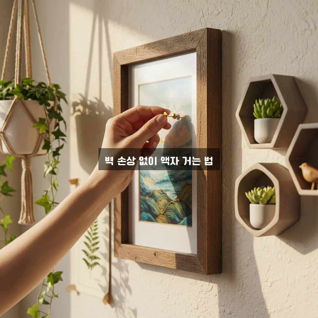 못 없이 액자 걸기 (꼭꼬핀) 관련 이미지 2