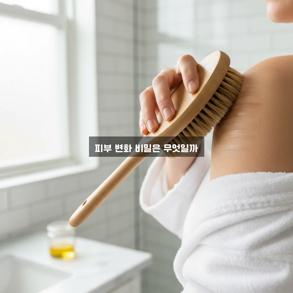 바디 브러쉬 사용법 관련 이미지 1