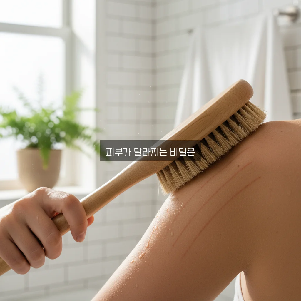바디 브러쉬 사용법 관련 이미지 2