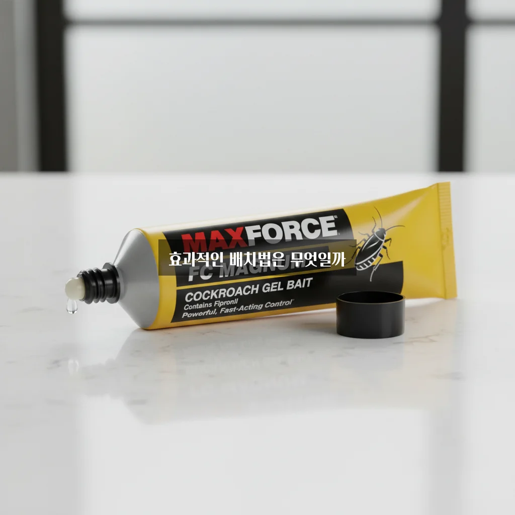바퀴벌레 약(맥스포스) 사용법 관련 이미지 3