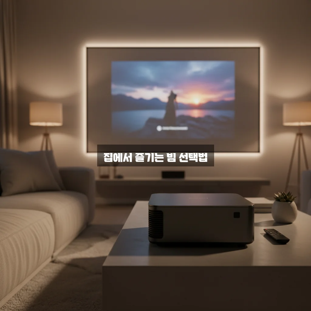 빔프로젝터 가정용 추천 관련 이미지 1