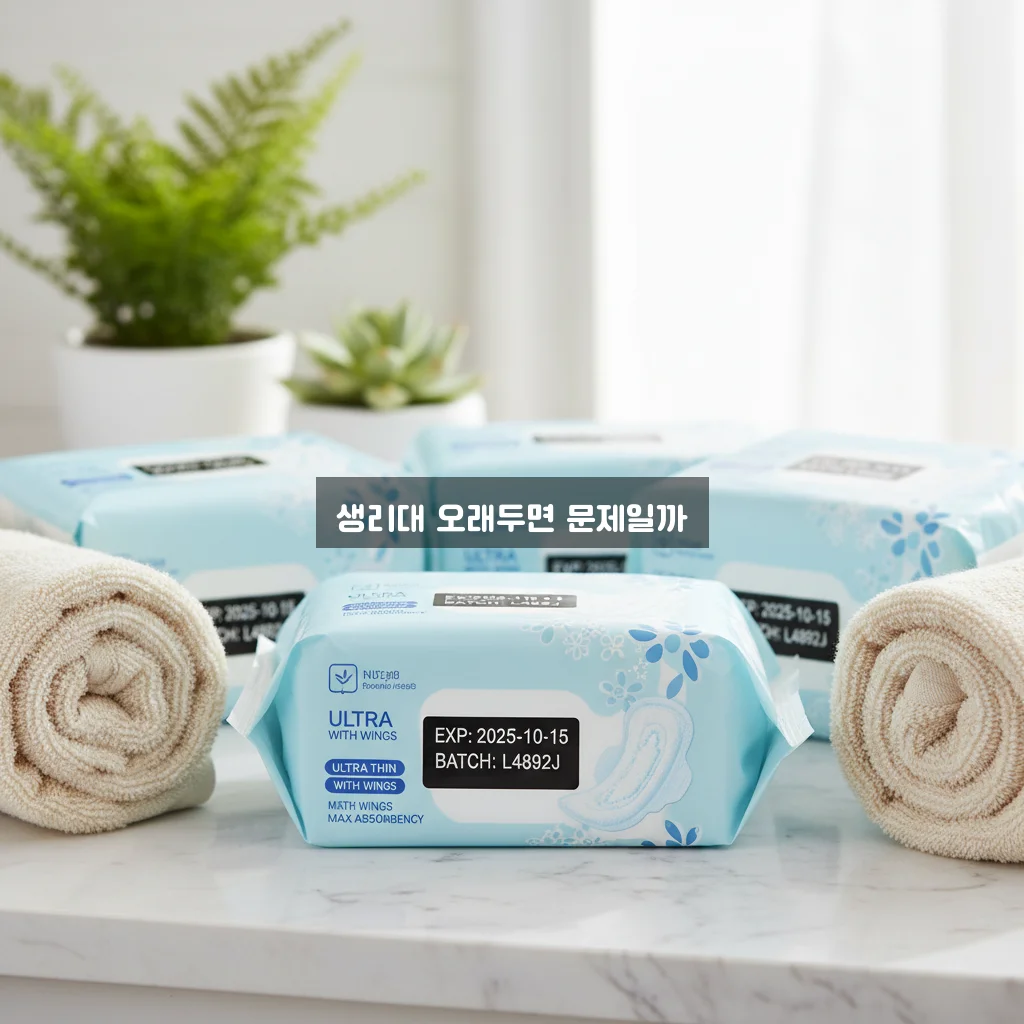 생리대 유통기한 확인 관련 이미지 2