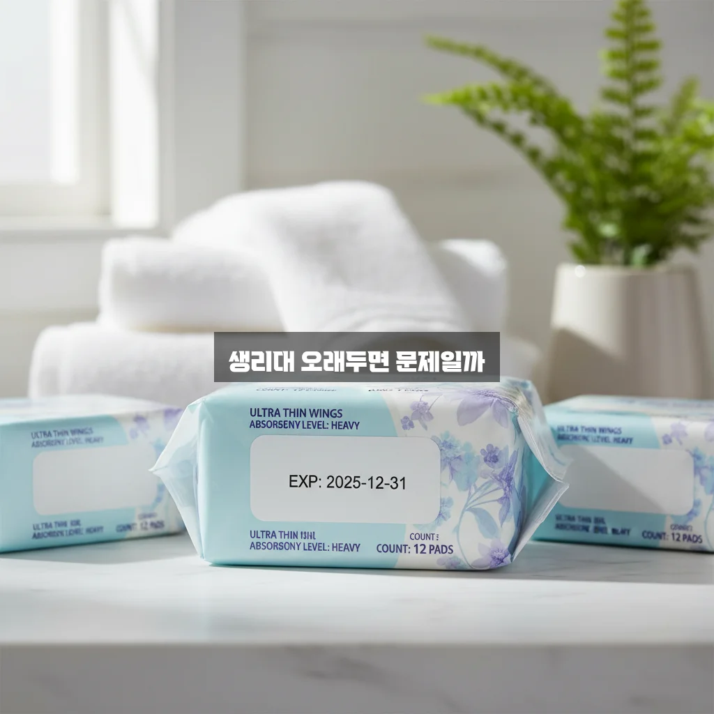 생리대 유통기한 확인 관련 이미지 3