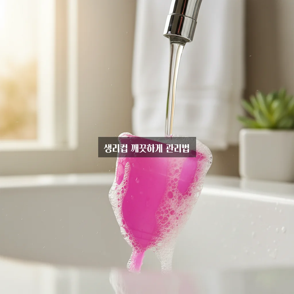 생리컵 사용법/소독 관련 이미지 2