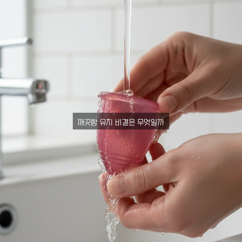 생리컵 사용법/소독 관련 이미지 3