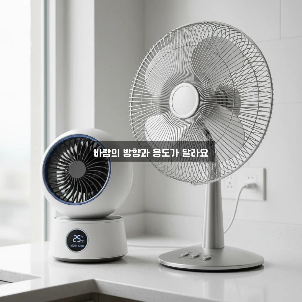 서큘레이터와 선풍기 차이 관련 이미지 3