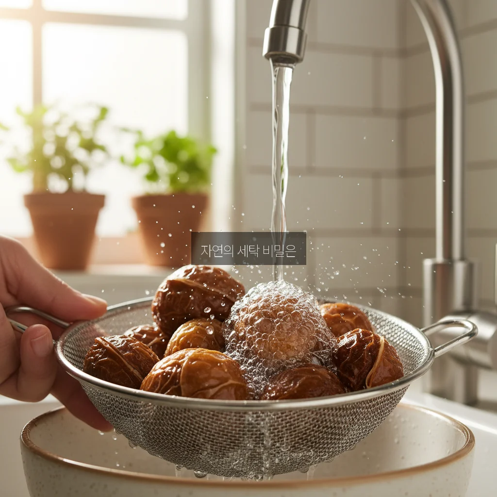 소프넛 세탁 열매 사용법 관련 이미지 3