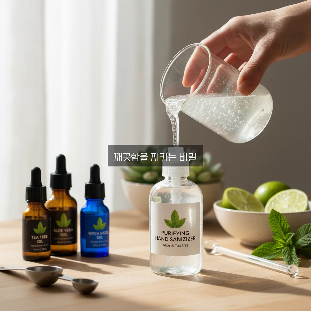 손 세정제 리필 만들기 관련 이미지 3