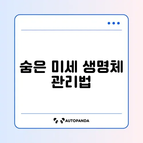 침대 매트리스 진드기 청소