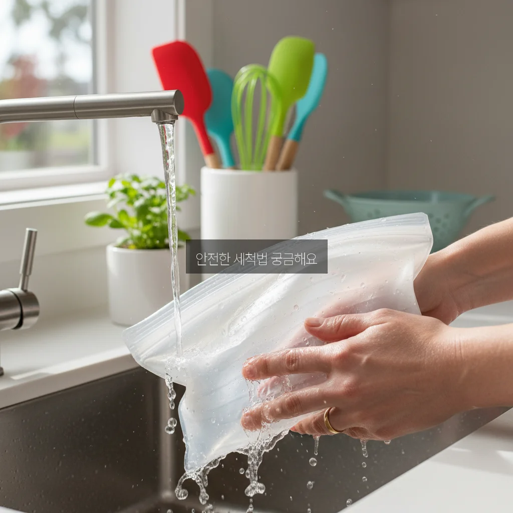 실리콘 지퍼백 세척 관련 이미지 2