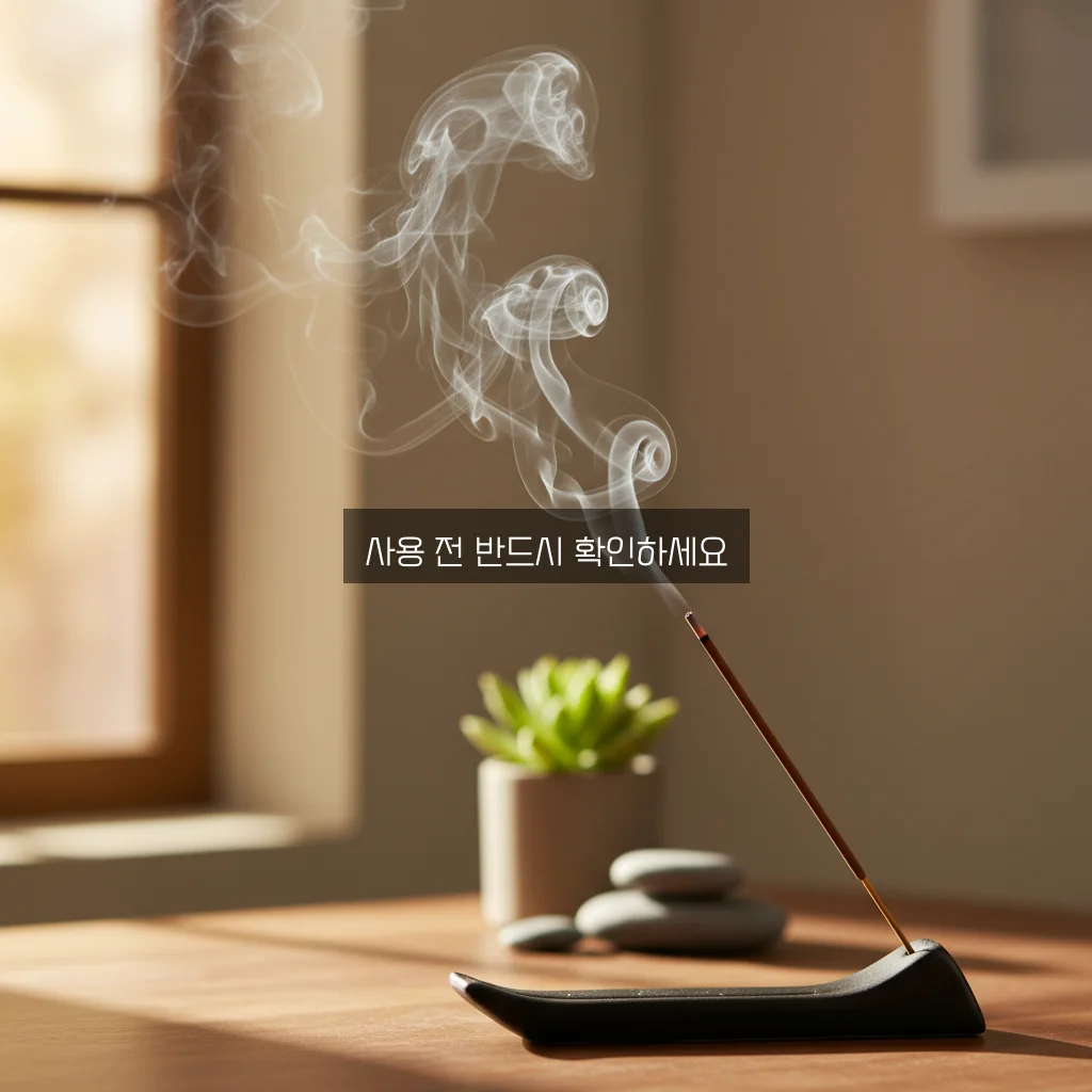 인센스 스틱 환기 필수 관련 이미지 3