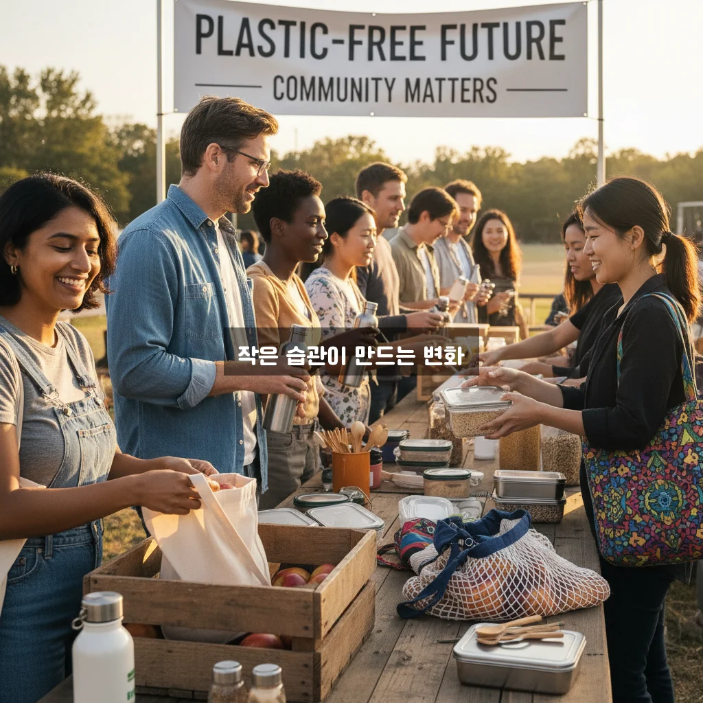 일회용품 줄이기 실천 관련 이미지 2