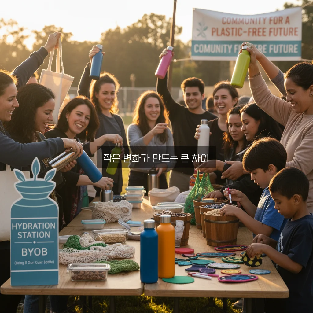 일회용품 줄이기 실천 관련 이미지 3