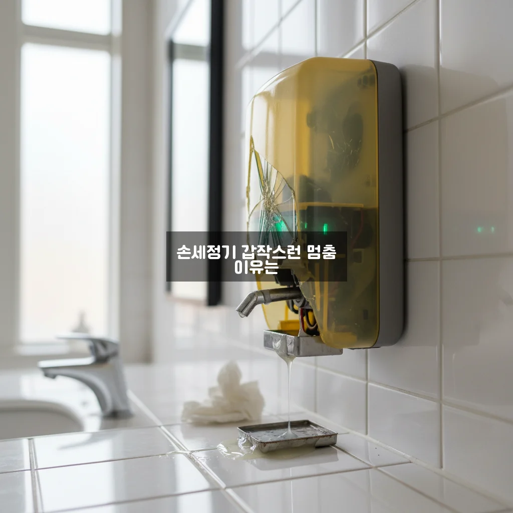 자동 손세정기 고장 관련 이미지 3