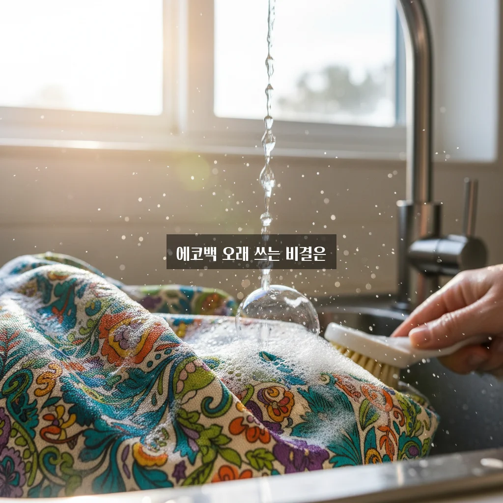 장바구니 에코백 세탁 관련 이미지 1