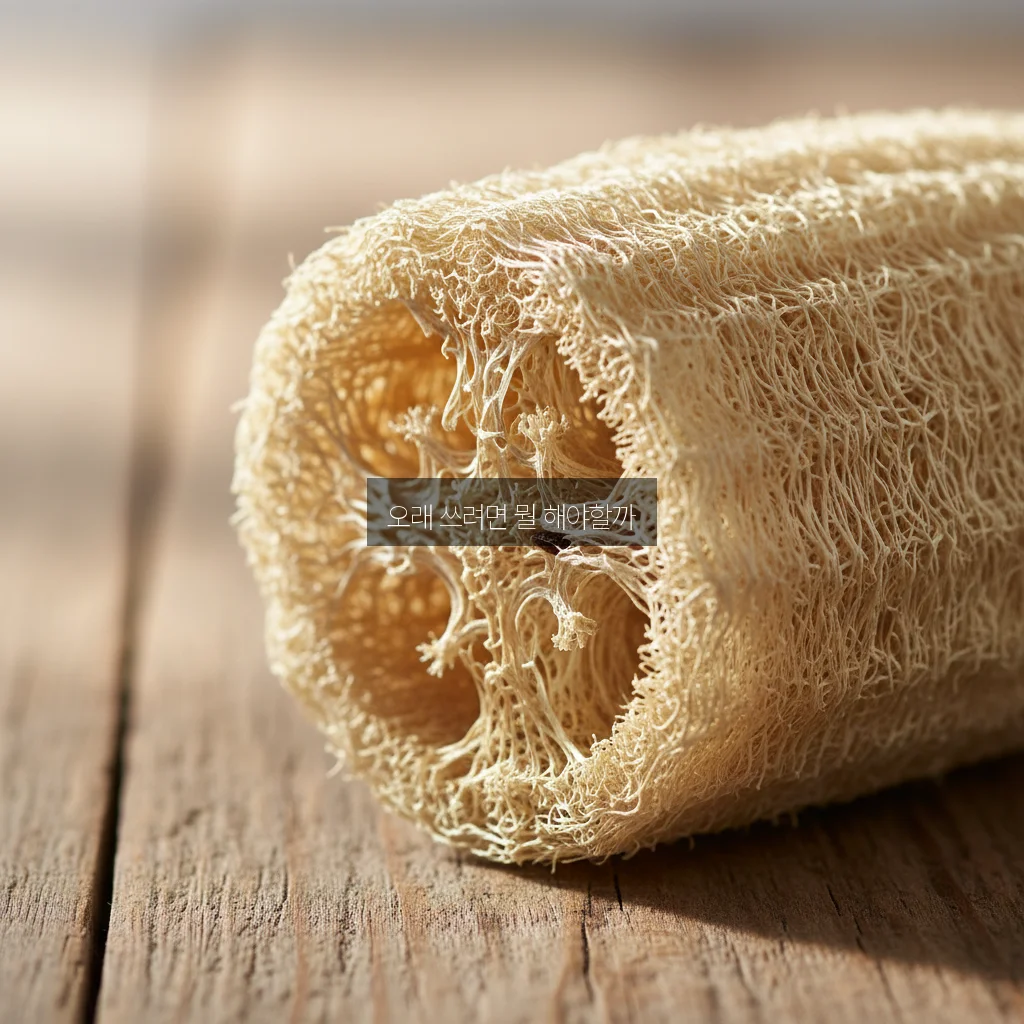 천연 수세미(루파) 관리 관련 이미지 2