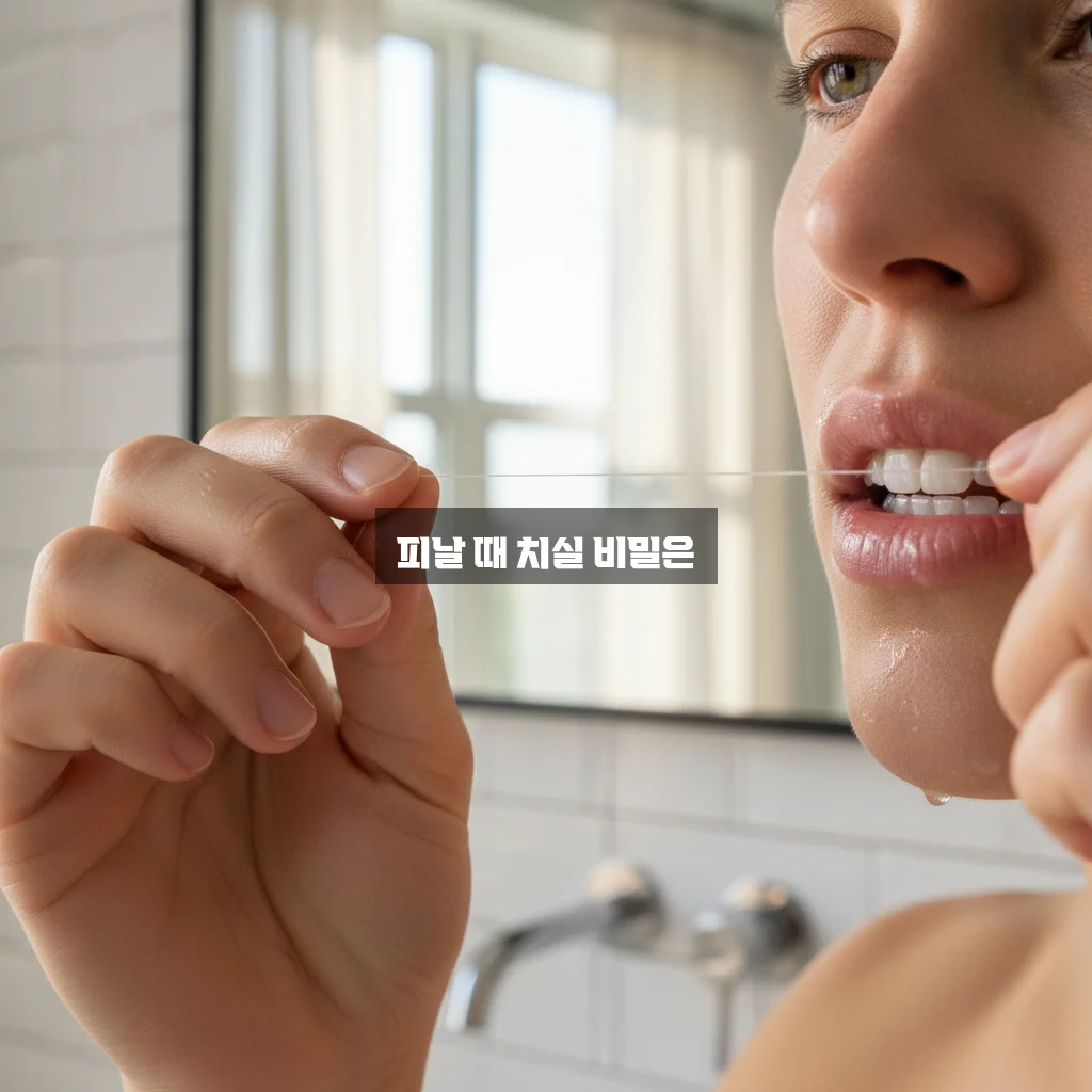 치실 사용법 (피날 때) 관련 이미지 3