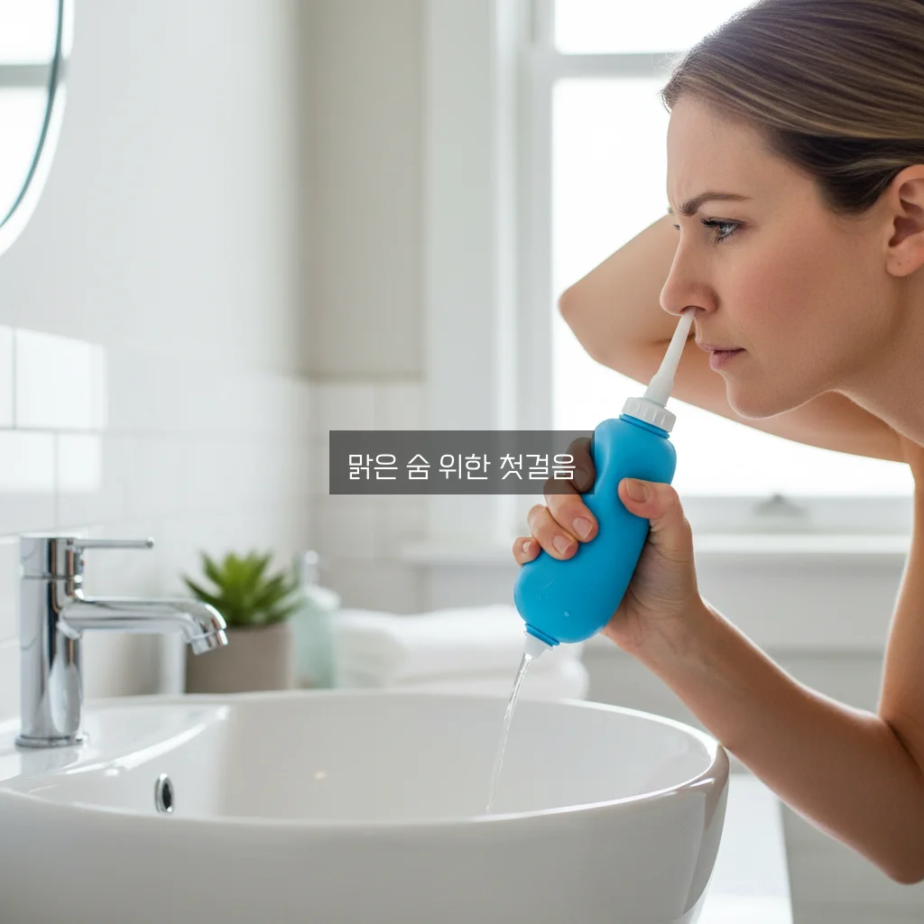 코 세척기 사용법 (비염) 관련 이미지 2